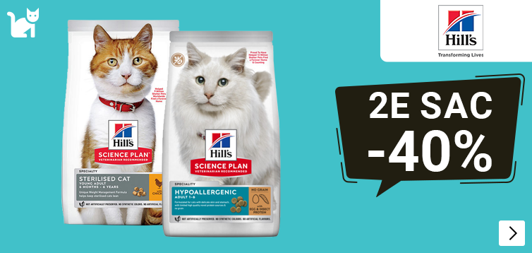 Hill's Science Plan 2e zak 40% (groot verpakkingen) CAT